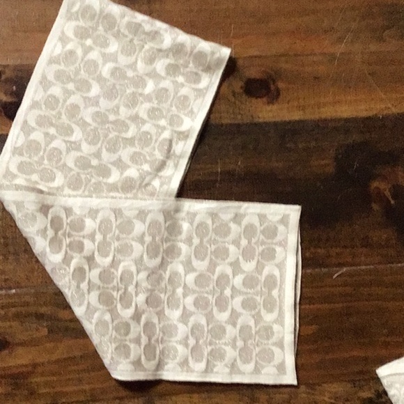 Coach Beanie, Scarf and Wristlet - Picture 4 of 5